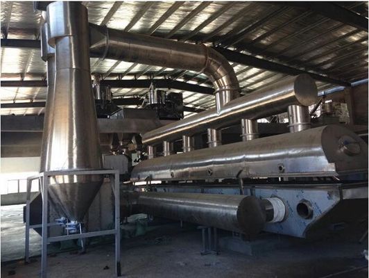 SS316L συνεχής στεγνωτήρας ρευστών κρεβατιών ουσίας κοτόπουλου