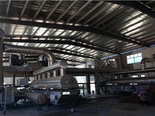 Δονητικός στεγνωτήρας ρευστών κρεβατιών ZLG για τη βιομηχανία τροφίμων