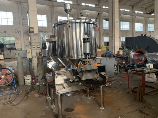 Σκόνη κάθετο LCH 400 τροφίμων υγρή Granulator μηχανή