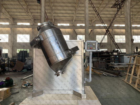 Τρισδιάστατος αναμίκτης σκονών 1200kg συστατικών τροφίμων
